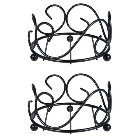 FRCOLOR 2PCS Wrought Iron Coaster Holder Premium Coaster Holder Creative Coaster Holder
FRCOLOR 2PCS Wrought Iron Coaster Holder Premium Coaster Holder Creative Coaster Holder