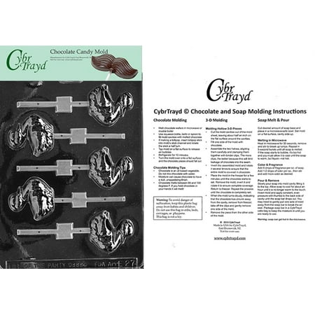 Swimming Duck Lolly Chocolate Candy Mold with Exclusive Cybrtrayd Copyrighted Molding Instructions
Swimming Duck Lolly Chocolate Candy Mold with Exclusive Cybrtrayd Copyrighted Molding Instructions