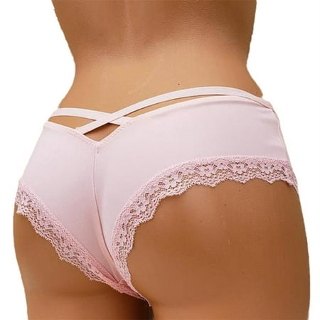 SHerrylily Women s Solid Color Lace Trim Panties Underwear Seamless Underpants
SHerrylily Women s Solid Color Lace Trim Panties Underwear Seamless Underpants