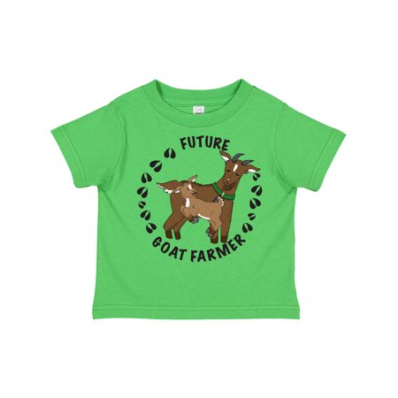 Inktastic Future Goat Farmer with Cute Goats and Hoof Prints Gift Toddler Boy or Toddler Girl T-Shirt
Inktastic Future Goat Farmer with Cute Goats and Hoof Prints Gift Toddler Boy or Toddler Girl T-Shirt