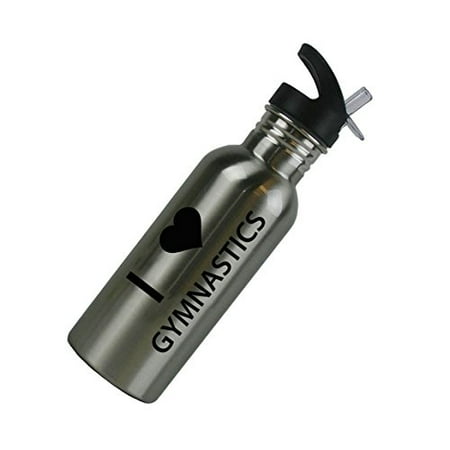 I Love Gymnastics Stainless Steel Water Bottle with Straw Top 20 Ounce 600ML Sport Water Bottle (Black)
I Love Gymnastics Stainless Steel Water Bottle with Straw Top 20 Ounce 600ML Sport Water Bottle (Black)