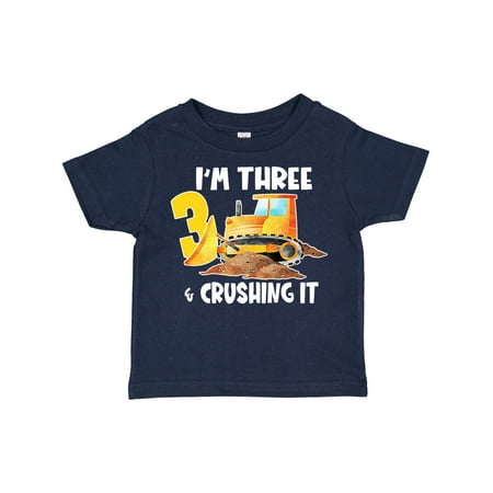 Inktastic I m 3 and Crushing It Construction 3rd Birthday Gift Toddler Boy or Toddler Girl T-Shirt
Inktastic I m 3 and Crushing It Construction 3rd Birthday Gift Toddler Boy or Toddler Girl T-Shirt