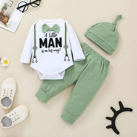 THE WILD Casual Pretty Infant Baby Kids Boys Plants Set Long-slevees Romper+Pants+Hat Outfits Jumpsuits
THE WILD Casual Pretty Infant Baby Kids Boys Plants Set Long-slevees Romper+Pants+Hat Outfits Jumpsuits