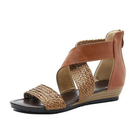 Ladies Shoes Vintage Sandals Boho Woven Casual Anti-slip for Women Summer Beach 35 Coffee
Ladies Shoes Vintage Sandals Boho Woven Casual Anti-slip for Women Summer Beach 35 Coffee