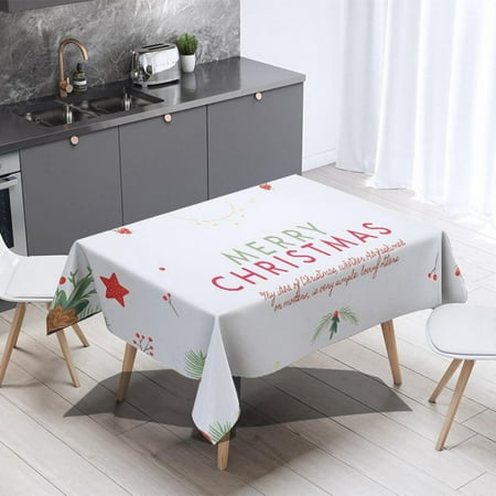 Christmas Series Polyester Waterproof Holiday Tablecloth Cartoon Print Series Kitchen Tablecloth(C/100*160cm)
Christmas Series Polyester Waterproof Holiday Tablecloth Cartoon Print Series Kitchen Tablecloth(C/100*160cm)