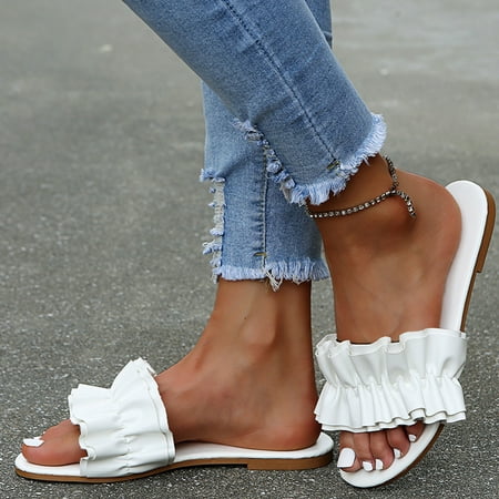 〖Yilirongyumm〗 White 42 Slippers For Women Leisure Women s Fashion Outdoor Slippers Casual Breathable Shoes Indoor Women s Slipper
〖Yilirongyumm〗 White 42 Slippers For Women Leisure Women s Fashion Outdoor Slippers Casual Breathable Shoes Indoor Women s Slipper