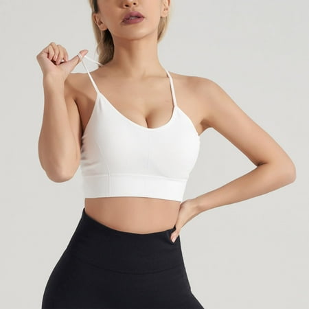 CAICJ98 Lingerie for Women Sports Underwear Vest Buckle Fitness Yoga Bra Women One Shoulder Sports Bra Workout Yoga Bra (White S)
CAICJ98 Lingerie for Women Sports Underwear Vest Buckle Fitness Yoga Bra Women One Shoulder Sports Bra Workout Yoga Bra (White S)
