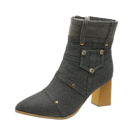 Womens Winter Boots Cowboy Casual Short Heel Large Size Vintage Western Large Size Zipper Ankle Booties
Womens Winter Boots Cowboy Casual Short Heel Large Size Vintage Western Large Size Zipper Ankle Booties