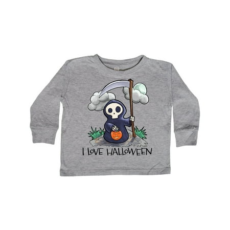 Inktastic I Love Halloween with Cute Trick or Treating Grim Reaper Gift Toddler Boy or Toddler Girl Long Sleeve T-Shirt
Inktastic I Love Halloween with Cute Trick or Treating Grim Reaper Gift Toddler Boy or Toddler Girl Long Sleeve T-Shirt