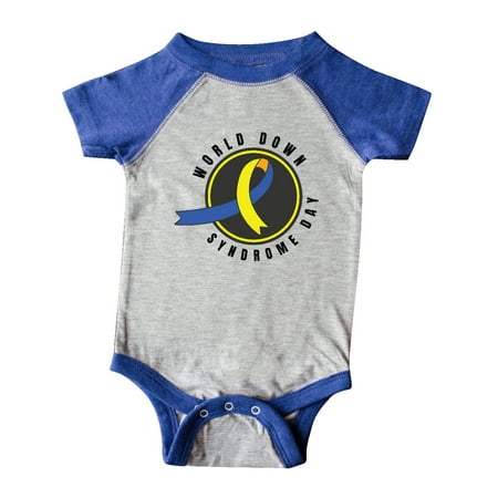 Inktastic World Down Syndrome Day with Yellow and Blue Ribbon Gift Baby Boy or Baby Girl Bodysuit
Inktastic World Down Syndrome Day with Yellow and Blue Ribbon Gift Baby Boy or Baby Girl Bodysuit