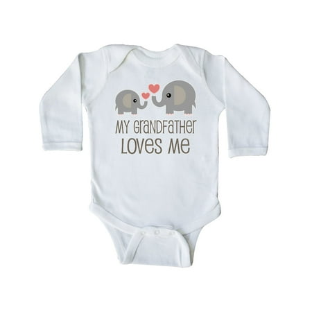 Inktastic My Grandfather Loves Me Gift Gift Baby Boy or Baby Girl Long Sleeve Bodysuit
Inktastic My Grandfather Loves Me Gift Gift Baby Boy or Baby Girl Long Sleeve Bodysuit