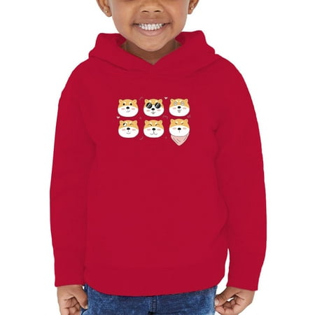 Set Of Shiba Inu Faces Hoodie Toddler -Image by Shutterstock 4 Toddler
Set Of Shiba Inu Faces Hoodie Toddler -Image by Shutterstock 4 Toddler