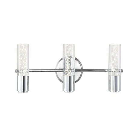 Bolha 18 3-Light Minimalist Modern Bubble Acrylic/Iron Integrated LED Vanity Light Chrome
Bolha 18 3-Light Minimalist Modern Bubble Acrylic/Iron Integrated LED Vanity Light Chrome