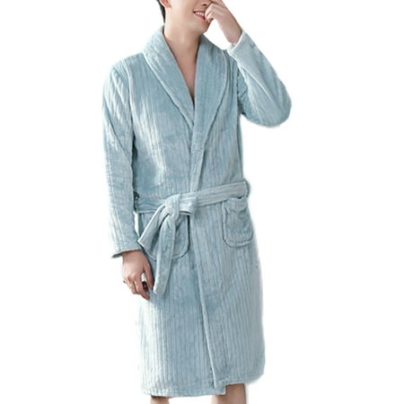 Colisha Unisex Adults Plush Robes Solid Color Fuzzy Bathrobe V Neck Fleece Robe Soft Sleepwear Long Sleeve Pajamas Lake Blue-Men
Colisha Unisex Adults Plush Robes Solid Color Fuzzy Bathrobe V Neck Fleece Robe Soft Sleepwear Long Sleeve Pajamas Lake Blue-Men