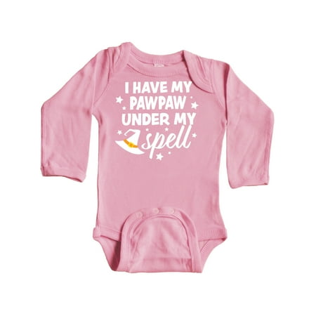Inktastic I Have My Pawpaw Under My Spell with Cute Witch Hat Gift Baby Boy or Baby Girl Long Sleeve Bodysuit
Inktastic I Have My Pawpaw Under My Spell with Cute Witch Hat Gift Baby Boy or Baby Girl Long Sleeve Bodysuit