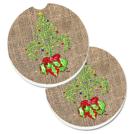 Carolines Treasures 8745CARC Christmas Tree Fleur de lis Set of 2 Cup Holder Car Coasters Large multicolor
Carolines Treasures 8745CARC Christmas Tree Fleur de lis Set of 2 Cup Holder Car Coasters Large multicolor