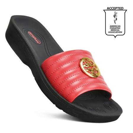 Aerothotic Otis Arch Support Casual Women Slides