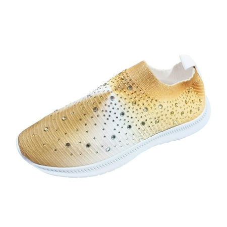 Shoes For Women Women s Fashion Mesh Surface Breathable Color Paste Diamond Casual Shoes Non Slip Hollow Sneakers Shoes
Shoes For Women Women s Fashion Mesh Surface Breathable Color Paste Diamond Casual Shoes Non Slip Hollow Sneakers Shoes
