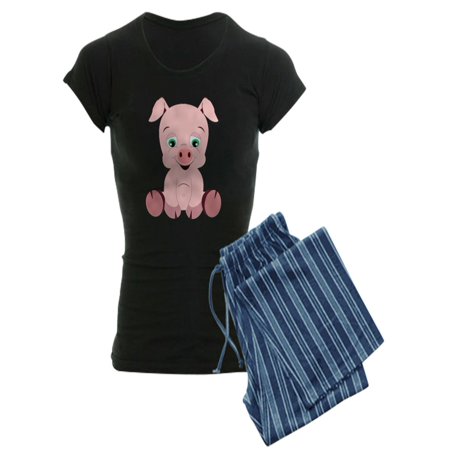 CafePress - Pink Pig - Women s Dark Pajamas