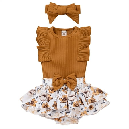 MAMOWEAR Newborn Baby Girl Outfits Floral Summer Sleeveless Romper Jumpsuit + Shorts Headband Baby Clothes
MAMOWEAR Newborn Baby Girl Outfits Floral Summer Sleeveless Romper Jumpsuit + Shorts Headband Baby Clothes