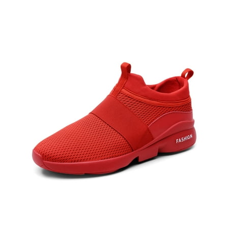 Wazshop Mens Athletic Shoes Sports Sneakers Slip On Running Comfort Fitness Workout Trainers Womens Mesh Non-Slip Red 6
Wazshop Mens Athletic Shoes Sports Sneakers Slip On Running Comfort Fitness Workout Trainers Womens Mesh Non-Slip Red 6