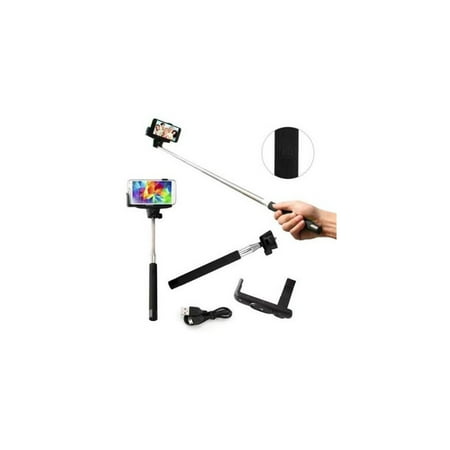 CiCi Gadgets Foldable Monopod Selfie Stick Extendable - Black