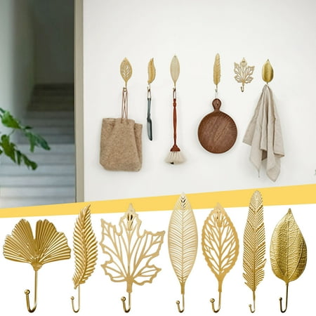 Rwvbm Jacket Rack Leaf Shaped Coat Hook Gold Ginkgo Leaf Hook Metal Ginkgo Leaf Wall Art Towels Drying Rack Gold Leaf Hook Single Key Hook Robe Hook Key Hooks Iron Decorative Coat Hooks
Rwvbm Jacket Rack Leaf Shaped Coat Hook Gold Ginkgo Leaf Hook Metal Ginkgo Leaf Wall Art Towels Drying Rack Gold Leaf Hook Single Key Hook Robe Hook Key Hooks Iron Decorative Coat Hooks