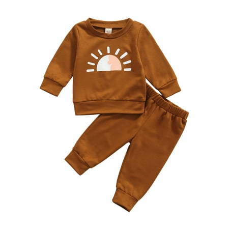 Fullvigor Baby Boy Girl Letter Print Sweatshirt Tops Long Pants Fall Winter Outfits Set
Fullvigor Baby Boy Girl Letter Print Sweatshirt Tops Long Pants Fall Winter Outfits Set