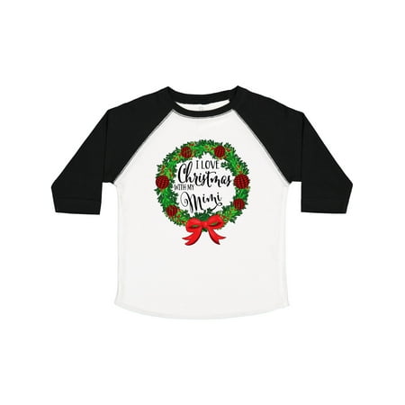 Inktastic I Love Christmas with My Mimi Wreath Gift Toddler Boy or Toddler Girl T-Shirt
Inktastic I Love Christmas with My Mimi Wreath Gift Toddler Boy or Toddler Girl T-Shirt