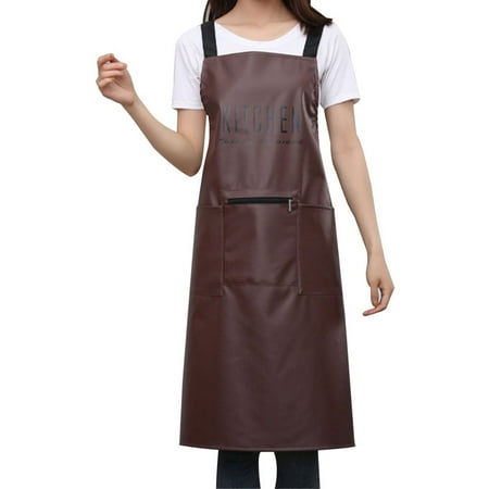 XINYTEC Leather Work Apron with Pockets for Men Women with Crossback Waterproof Oil-proof Chef Cooking Aprons for Kitchen BBQ
XINYTEC Leather Work Apron with Pockets for Men Women with Crossback Waterproof Oil-proof Chef Cooking Aprons for Kitchen BBQ