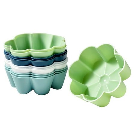 Kiskick Silicone Muffin Cups Pastry Cup 12pcs Reusable Silicone Muffin Cup Versatile Baking Cups for Cakes Chocolates Desserts
Kiskick Silicone Muffin Cups Pastry Cup 12pcs Reusable Silicone Muffin Cup Versatile Baking Cups for Cakes Chocolates Desserts