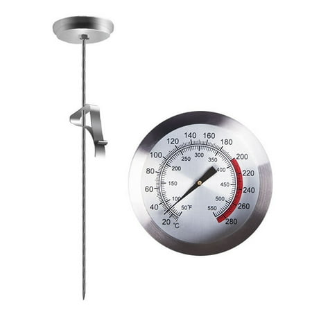 NUOLUX 1 Pc 23cm Food and Fried Thermometer Barbecue Meat Thermometer Household Thermometer for Kitchen Home (Silver)
NUOLUX 1 Pc 23cm Food and Fried Thermometer Barbecue Meat Thermometer Household Thermometer for Kitchen Home (Silver)
