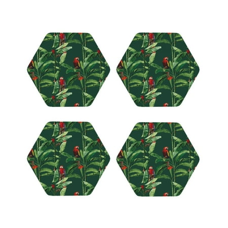 Leather Coasters with Heat-resistant for Drinks Farmhouse Cute Parrot Banana Leaf -标题2 Hexagon
Leather Coasters with Heat-resistant for Drinks Farmhouse Cute Parrot Banana Leaf -标题2 Hexagon