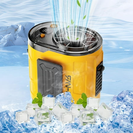 Personal Portable Fan -Portable Neck Fan - Cooling Wearable Fan Rechargeable Portable Waist Fan 6000mAh Rechargeable Necklace Fan Working Time 24 Hours 3-speed 1-100 Speed Suitable For Use Fan
Personal Portable Fan -Portable Neck Fan - Cooling Wearable Fan Rechargeable Portable Waist Fan 6000mAh Rechargeable Necklace Fan Working Time 24 Hours 3-speed 1-100 Speed Suitable For Use Fan