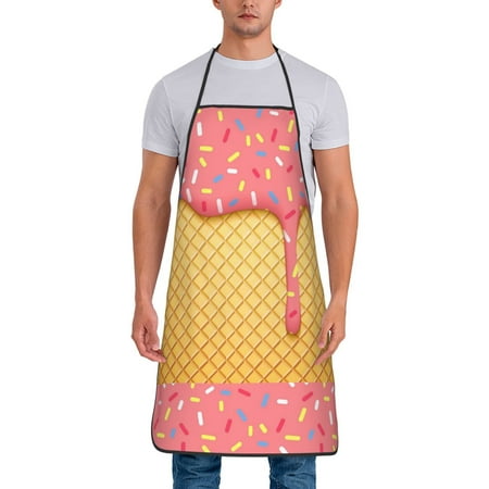Uemuo Printed Bib Apron Adjustable Water and Oil Resistant Cooking Kitchen Chef Apron for Women Men
Uemuo Printed Bib Apron Adjustable Water and Oil Resistant Cooking Kitchen Chef Apron for Women Men