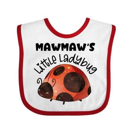 Inktastic Mawmaw s Little Ladybug Gift Baby Boy or Baby Girl Bib