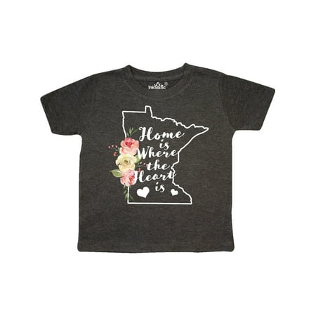 Inktastic Minnesota Home is Where the Heart is with Watercolor Floral Gift Toddler Boy or Toddler Girl T-Shirt
Inktastic Minnesota Home is Where the Heart is with Watercolor Floral Gift Toddler Boy or Toddler Girl T-Shirt