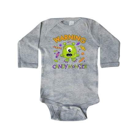 Inktastic Warning Candy Monster with Candy and Cute Green Monster Gift Baby Boy or Baby Girl Long Sleeve Bodysuit
Inktastic Warning Candy Monster with Candy and Cute Green Monster Gift Baby Boy or Baby Girl Long Sleeve Bodysuit