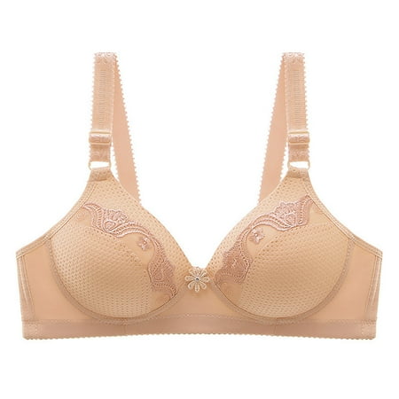 Bigersell Padded Sport Bra for Women Bra Wire Free Underwear OnePiece Bra Everyday Underwear Bras Female Polyester Strappy Sports Bra Plus Training Bra Style 448 Beige L
Bigersell Padded Sport Bra for Women Bra Wire Free Underwear OnePiece Bra Everyday Underwear Bras Female Polyester Strappy Sports Bra Plus Training Bra Style 448 Beige L