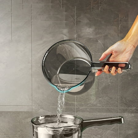 Nhthy Lightweight Plastic Water Scoop for Kitchen Durable Household Water Tool with Comfortable Grip Multi-Purpose Gray Shampoo Bath Scoop. Gray
Nhthy Lightweight Plastic Water Scoop for Kitchen Durable Household Water Tool with Comfortable Grip Multi-Purpose Gray Shampoo Bath Scoop. Gray
