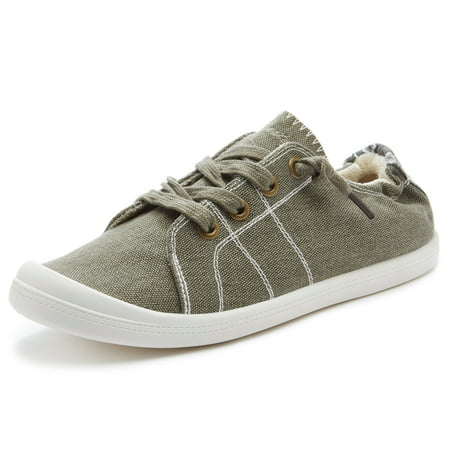 Weestep Women s Slip on Sneaker(7 Olive)