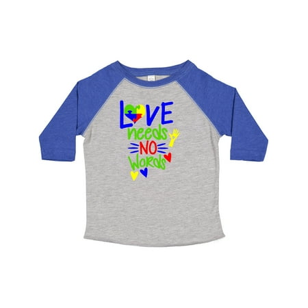 Inktastic Love Needs No Words Autism Awareness Puzzle Heart Gift Toddler Boy or Toddler Girl T-Shirt
Inktastic Love Needs No Words Autism Awareness Puzzle Heart Gift Toddler Boy or Toddler Girl T-Shirt
