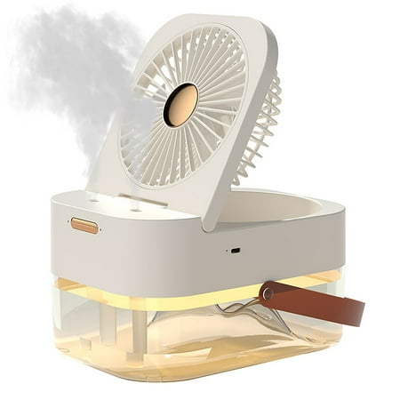 Misting Desk Fan Foldable Quiet Mini Spray Desk Cooling Fan with Night Light
Misting Desk Fan Foldable Quiet Mini Spray Desk Cooling Fan with Night Light