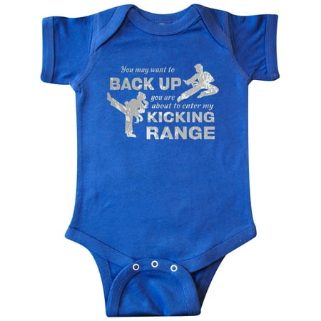 Inktastic Back Up You re Within My Kicking Range Gift Baby Boy or Baby Girl Bodysuit
Inktastic Back Up You re Within My Kicking Range Gift Baby Boy or Baby Girl Bodysuit