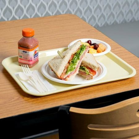 24 PACK - Choice Fast Food Tray Plastic Serving Lunch Cafeteria Restaurant Diner Size 14 x 18 Beige
24 PACK - Choice Fast Food Tray Plastic Serving Lunch Cafeteria Restaurant Diner Size 14 x 18 Beige