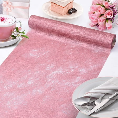 tiosggd Paper Table Runner Rose Gold Metallic Glitter Tablecloth Flower Gift Wrapper Roll Table Deco
tiosggd Paper Table Runner Rose Gold Metallic Glitter Tablecloth Flower Gift Wrapper Roll Table Deco