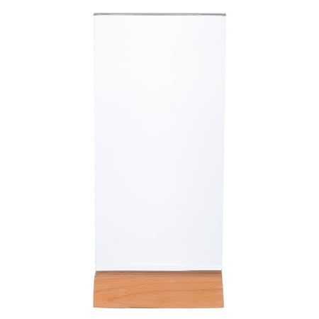 Convenient Menu Holders Desktop Photo Container Display Stand Acrylic Table Advertisement Rack for Shop Wedding Party (Transparent)
Convenient Menu Holders Desktop Photo Container Display Stand Acrylic Table Advertisement Rack for Shop Wedding Party (Transparent)