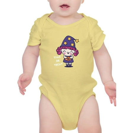Cute Halloween Witch Bodysuit Infant -Image by Shutterstock 12 Months