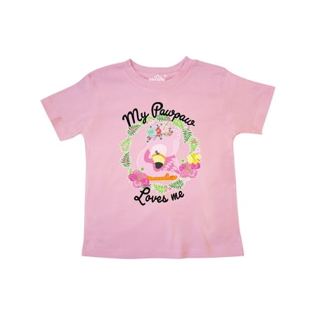 Inktastic Baby Flamingo My Pawpaw Loves Me with Flower Wreath Gift Toddler Boy or Toddler Girl T-Shirt
Inktastic Baby Flamingo My Pawpaw Loves Me with Flower Wreath Gift Toddler Boy or Toddler Girl T-Shirt