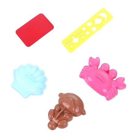 Redempion 5 pcs Hot Rice Ball Mold Cartoon Baby Rice Ball Mold Child Bento Sushi Diy Mold Cake Decoration Tool Kitchen Accessories